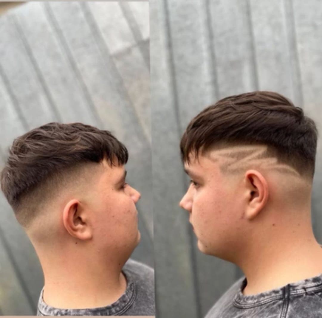 Tunsoare masculină cu textură